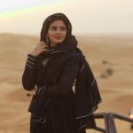 Soundariya Nanjundan Instagram - The last one from the black dress series🤭... until I discover a new pair of black dress😉! . #BlackForever" 🏜️ 📸- @bhoopalm_official 🐪 🐪 🐪 🐪 🐪 🐪 #soundariyananjundan #desert #travel #nature #photography #desertlife #travelphotography #adventure #instalike #love #instadaily #sunset #dubai #photooftheday #instagood #sahara #instagood #followforfollowback #art #travelgram #sand #explore #naturephotography #uae #model #mountains #wanderlust #photo #instagram #desertvibes
