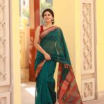 Soundariya Nanjundan Instagram - She embraces the unknown, for she knows where she's going 🍃🍁 🪷 📸- @bhoopalm_official 🪷 🪷 🪷 🪷 🪷 #soundariyananjundan #lotus #sarees #saree #sareelove #fashion #flowers #followforfollowback #like #instadaily #sareelovers #sareesofinstagram #ethnicwear #sareeblouse #silksarees #sareefashion #silksaree #indianwear #sareeindia #instagram #silk #indianfashion #sareedraping #traditional #designersarees #sareecollection #india #sareelover #sareestyle #sareeblousedesigns
