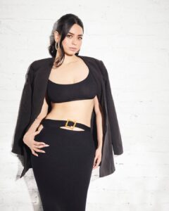 Soundarya Sharma Instagram - ♠️

Lensed by: @trishasarang 
Styled by: @khyatibusa 
Black co-ord & blazer: @miakee.official 
Shoes: @conceptstoresource 
HMU: @simua_996 
Studio: @whiteboxstudiomumbai