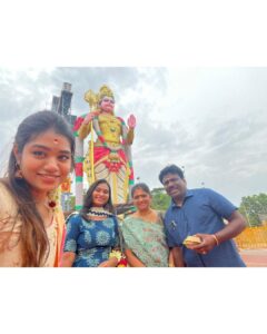 Srinisha Jayaseelan Instagram - All prayers and blessings 💜❤️✨