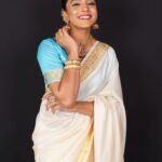 Sumbul Touqeer Khan Instagram - Don't say sorry just say saree🤪 Styled by- @purvabansal5 Accessories- @maxplus_jewels Makeup& Hair- @makeoverbysejalthakkar 📸 - @rk_fotografo Retoucher- @b99photography