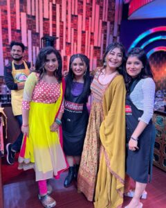 Sunita Gogoi Instagram - Beautiful Journey with Beautiful people🫂💜
A joy ride ..love dem all 

#cwc #finale #family