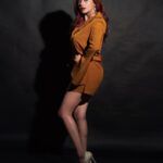 Tina Datta Instagram - Sleeve tight, Gut right; Take some rest, it’s not an easy test; Today’s National Workaholics Day, all you gotta do everyday is slay!! To everyone out there like me, who love working; it’s our day today!! Let’s cherish and yeah, get some sound sleep. Coz, kaam karna hume pasand hai. Happy National Workaholics Day 🤗 . . . #EklaChaloRe #WarriorPrincess #TinaKaStyle #fashion #style #lookbook #workaholic #instagood #instadaily #tinadatta
