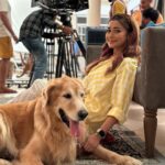 Tina Datta Instagram - “Most of us have been told angels have wings, some of us have learned they have paws!” . . . #FamilyDatta #FamilySunday #EklaChaloRe #WarriorPrincess #HumRaheNaRaheHum #dogsofinstagram #petlovers #doglover #tinadatta