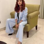 Tina Datta Instagram - This girl loves her work, maybe living in suitcases in and out of cities but love working around the clock, let’s keep it coming! #HappiestWhenImWorking . . . #EklaChaloRe #WarriorPrincess #TinaKaStyle #workmode #eventdiaries #lookbook #stylefile #tinadatta