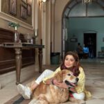 Tina Datta Instagram - “Most of us have been told angels have wings, some of us have learned they have paws!” . . . #FamilyDatta #FamilySunday #EklaChaloRe #WarriorPrincess #HumRaheNaRaheHum #dogsofinstagram #petlovers #doglover #tinadatta