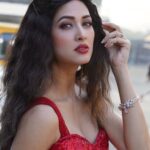 Vidisha Instagram - Hello Love ❤️ . . . #valentines #love #red #vidisha #vidishasrivastava #beauty #valentineday