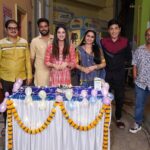 Vidisha Instagram - Super late post but it’s never too late to share my happiness with my lovely insta family ❤️ I had beautiful celebrations on my birthday with my family and on set !! #blessed . #birthday #vidisha #love #family #onset #cake #celebration