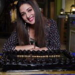 Vidisha Instagram - Super late post but it’s never too late to share my happiness with my lovely insta family ❤️ I had beautiful celebrations on my birthday with my family and on set !! #blessed . #birthday #vidisha #love #family #onset #cake #celebration