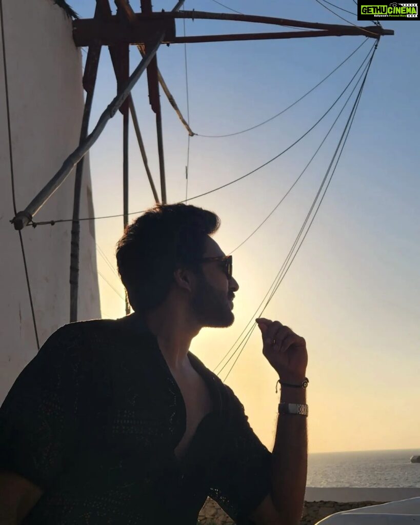 Aadhi Pinisetty Instagram - Me-konos times 🖤 Mykonos, Greece