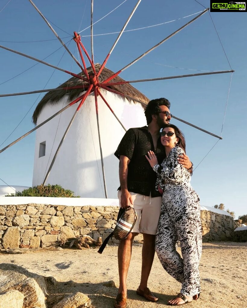 Aadhi Pinisetty Instagram - Me-konos times 🖤 Mykonos, Greece