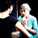 Aahana Kumra Instagram - Your First is always special! 🎭 In the next series of posts ill be sharing my firsts ! 🌸💕 These beautiful stills are from my first professional play “By George” directed by @naseeruddin49 sir. It was a play called ’Village Wooing’ witten by George Bernard Shaw it was one of the most beautiful experiences as an artist to be learning from the best Maestros Naseer sir and Ratna ma’am!! Stills from the tech run at the @ncpamumbai @motleyproductions 2nd and 3rd April 2011 #theatrezindabad #theatrelife . . . . #theatrekid #georgebernardshaw #villagewooing #aahanakumra #motleyproduction #theatre #theatrephotography Ncpa Nariman Point