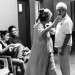 Aahana Kumra Instagram - Your First is always special! 🎭 In the next series of posts ill be sharing my firsts ! 🌸💕 These beautiful stills are from my first professional play “By George” directed by @naseeruddin49 sir. It was a play called ’Village Wooing’ witten by George Bernard Shaw it was one of the most beautiful experiences as an artist to be learning from the best Maestros Naseer sir and Ratna ma’am!! Stills from the tech run at the @ncpamumbai @motleyproductions 2nd and 3rd April 2011 #theatrezindabad #theatrelife . . . . #theatrekid #georgebernardshaw #villagewooing #aahanakumra #motleyproduction #theatre #theatrephotography Ncpa Nariman Point