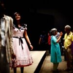 Aahana Kumra Instagram - Your First is always special! 🎭 In the next series of posts ill be sharing my firsts ! 🌸💕 These beautiful stills are from my first professional play “By George” directed by @naseeruddin49 sir. It was a play called ’Village Wooing’ witten by George Bernard Shaw it was one of the most beautiful experiences as an artist to be learning from the best Maestros Naseer sir and Ratna ma’am!! Stills from the tech run at the @ncpamumbai @motleyproductions 2nd and 3rd April 2011 #theatrezindabad #theatrelife . . . . #theatrekid #georgebernardshaw #villagewooing #aahanakumra #motleyproduction #theatre #theatrephotography Ncpa Nariman Point