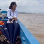 Aakanksha Singh Instagram - चल चलिए सजना वे जिथे हों अम्ब्रा नाल गल्लां 🤍 Godavari