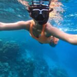 Aakanksha Singh Instagram - The ocean is like a big blue heart that connects all living creatures. We must protect it for the sake of our own survival~ Eugenie Clark #happyworldoceansday 🌊🐠🐬🌅🤿💙