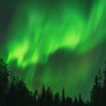 Aarthi Instagram - ‘Those who don’t believe in magic will find it here’ 💚🇫🇮 . . . . 📸 @lappimeri #laplandlove #auroraborealis #northernlights #finnishlapland #magic #coupletravel #travelgram #finland2023 #visitfinland #happycountry #bucketlistcheck #chasinglights #chasingdreams