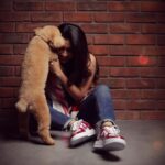 Aarthi Instagram - Kick(s)tarting Birthday Month ♥️🐏👟 . . P.S. My fav is pic 4 🐶 . . 👚 @dior 👟 @kkixcustoms 📸 @kiransaphotography