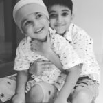 Aarthi Instagram - There’s no other love like the love for a brother. 🤍 There’s no other love like the love from a brother. 🤍 Brothers in arms, today and forever. 🤍 Happy Brothers Day 🤍 #aaravravi #ayaanravi #brothersday #bromancegoals