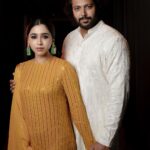 Aarthi Instagram - Happy Birthday my One, my All 💛🤍💛 @jayamravi_official