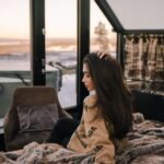 Aarthi Instagram - She said be my muse and I be’ed 🤎✨🤍✨🖤 . . . 📸 @lappimeri #laplandia #throughtheeyesofafinnish #inhousephotographerfriend #whengirlshavefun #makingfriendsaroundtheworld #makingmemoriesforlife #glassigloofinland #lapland2023