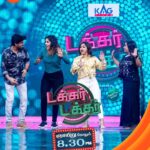 Aashika Padukone Instagram - போடு Vibe-uh...!!!🕺🏻🔥 Takkar Takkar | Every Sunday at 8.30pm. #TakkarTakkar #RjVijay #Farina #Maari #ZeeTamil