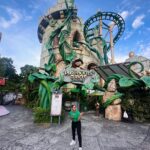 Aashika Padukone Instagram - Thrills, chills, and unforgettable memories at Universal Studios! 🎢🎥 #UniversalStudios #UnforgettableMoments #singapore #traveldiaries #travel2023 #singaporelife #universalsingapore #sentosa #travelgram #wanderlust
