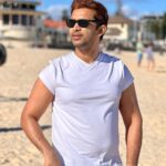 Abijeet Duddala Instagram - Aifoo and kiddies at the beach.. #beach #sunsoutbunsout #sydney Bondi Beach, NSW 2026, Australia