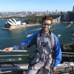 Abijeet Duddala Instagram - Climbing Bridges now #bridgeclimbsydney Sydney Harbour
