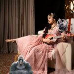 Adah Sharma Instagram - Kaunsa gaana to play next? Gorilla ji chutti se wapis aa gaye ❤️🦍 From the Runaway bride series Magazine: Wedding Affair @weddingaffairofficial @weddingaffairindia Cover Star: Adah Sharma @adah_ki_adah Stylist: @juhi.ali Photographer: @zackfenwick23 Make-up: @kanika_arrora Hair: @snehal_uk Sharara: @dollyjstudio Necklace, earrings and Paasa: @tadaccessories Maang tikka and bangles: @rubans.in Nose ring and ring: @viviniabyvidhimehra X @offbeatmediain Sneakers: @worldofanaar Artist manager @asira.09 Location: @hotel_saharastar by: @volokal Cinematographer: @chalchitrakar Artist Publicist : @shimmerentertainment Co-ordinated by: @nadiiaamalik #magazinephotoshoot #behindthescenes #100YearsOfAdahSharma #adah_ki_adah #adahsharma
