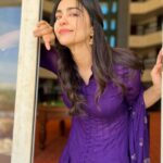 Adah Sharma Instagram - Pimp my ride  aaja meri gaadi mein baith jaa couldn’t decide which caption so both lol Wearing @jaykirtisingh 💜💜💜💜 Hair @snehal_uk #100YearsOfAdahSharma #adahsharma #anarkali #ootd Ahmedabad, India