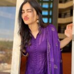 Adah Sharma Instagram - Pimp my ride  aaja meri gaadi mein baith jaa couldn’t decide which caption so both lol Wearing @jaykirtisingh 💜💜💜💜 Hair @snehal_uk #100YearsOfAdahSharma #adahsharma #anarkali #ootd Ahmedabad, India