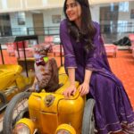 Adah Sharma Instagram - Pimp my ride  aaja meri gaadi mein baith jaa couldn’t decide which caption so both lol Wearing @jaykirtisingh 💜💜💜💜 Hair @snehal_uk #100YearsOfAdahSharma #adahsharma #anarkali #ootd Ahmedabad, India