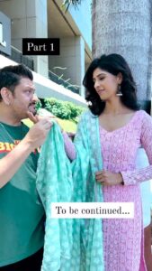 Aishwarya Sakhuja Instagram - Stay tuned to know ki Phir kya hua, kyuki ye toh sirf Part 1 hai, Part 2 aana abhi baaki hai! 
.
.
#comedy #couple #funny #reels #reelsinstagram #reelkarofeelkaro #reelitfeelit #aishwaryasakhuja #rohitnag #RoAsh