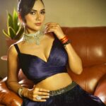 Akansha Chamola Instagram - Dreamy 💙 Makeup & Hairstyle 💄 💇‍♀️ @nikksmakeupartist 📸 🎥 Videographer @vipul.s.gautam Stylist @nikksmua Outfit 👗 @_cccreation Accessories 💍 @silverqueenj #reelsindia #bollywood #trendingreels #bridalmakeup #bridalwear #indianbride #lehengacholi #glammakeup #glowup #makeuplook #hairstyles #instafashion #instahair #instamakeup #reelitfeelit #desifashion