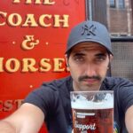 Akshay Oberoi Instagram - Unexpected adventures in London! ✈️ While my connecting flight got cancelled, I made the most of it by exploring the city. Walked 12 miles, visited the iconic Old Vic Theatre where my idols have graced the stage, and even enjoyed a pint at the legendary bar where Peter O'Toole used to unwind. 🎭🍻 Sometimes, detours lead to the best memories!😄 #AkshaysTravelDiaries #LondonAdventures #TheatreLover #London