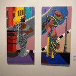 Anisha Victor Instagram - Art night 🖼️ Thursday with the launch of gallery @xxl.gallery exhibition OUTSIDERS. Huge congratulations to the team and @merchantofmuziris on this labour of love, so proud of you! 🌸 #art #artnight #galleryXXL