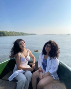 Anisha Victor Instagram - 🌳🪵🌴 
Of mangroves and birdwatching 🦅 #mangrove #salimAli #birdsanctuary #goa #boatride 🚤