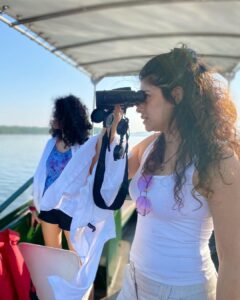 Anisha Victor Instagram - 🌳🪵🌴 
Of mangroves and birdwatching 🦅 #mangrove #salimAli #birdsanctuary #goa #boatride 🚤
