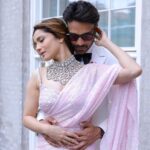 Ankita Lokhande Instagram - I made a wish upon a star, I turned around and there you were✨😇♾️ I love you Mr.J Vikki wearing- @motifbyudhaymahajan Stylist: @castelino_priyanka