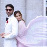 Ankita Lokhande Instagram - I made a wish upon a star, I turned around and there you were✨😇♾️ I love you Mr.J Vikki wearing- @motifbyudhaymahajan Stylist: @castelino_priyanka