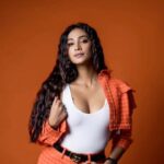 Anukreethy Vas Instagram - Not your regular Barbie 👠 . Pc @kothapalli.bhaskar 📸 @amorebybk Studio @beyondframes_ . . #glowinggracefully #LightAndShadows #orangecoord #RadianceInDarkness #MysteriousGaze #BeautyUnveiled #orangeisthenewpink #enigmatic #emanatingelegance #kollywood #kollywoodcinema #kollywoodactress #tollywood #tollywoodactress #tollywoodactor #trending #trendingreels #trendingsongs #explore #anukreethyvas #anukreethy #photography #cinematography🎥 #shotoniphone @apple #shotoniphone13promax #lights #fashion #fashionshoot #orange #barbie Hyderabad