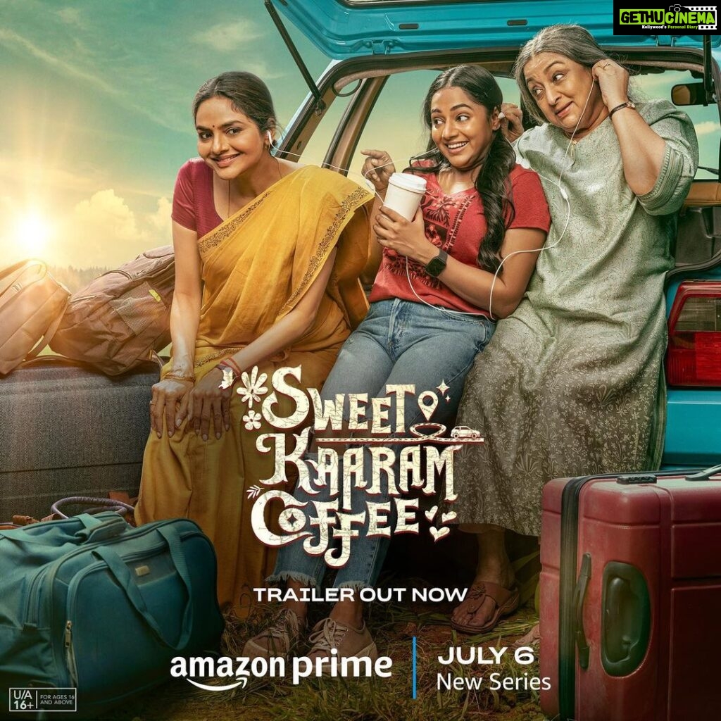 Anushka Shetty Instagram - Wishing team #sweetkaaramcoffee all the very very best, Reshma Ghatala 🥰Krishna Marimuthu🥰so looking forward to see this heart warming magic u all have created with each and every single cast and crew … looking forward for the 6 th of July on @PrimeVideoIN 🥰🥰🥰 Trailer Out Now! https://youtu.be/1X_iut1c4lo Watch #SweetKaaramCoffee on Prime Video, July 6 @primevideoin #ReshmaGhatala #Lakshmi @madhoo_rockstar @santhybee #VamsiKrishna @liontoothsocial @bejoynambiar @krishnafilmmaker @whatiswat @manju.mohan83 #GovindVasantha @sharmishta.roy #KrishnanVasant @viraj2singh @remydalai @ekalakhani #PraveenAnthony @srinivasbhuvan @thinkmusicofficial