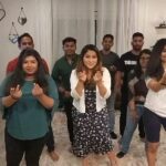 Archana Suseelan Instagram - Reel fun time with friends.. @praveen2261 @nimmy_thajes @ranjinivinit @vinittnair @laknair87 @anoop_krishnan87 #reelfriends #houseparty #treandingreels