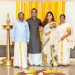 Archana Suseelan Instagram - Wish you all a very happy, prosperous, colorful, healthy, wealthy, and fun filled Onam from our family 🙏