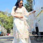 Arya Instagram - Dress only and only to impress yourself 🤍 Costume @trose_by_isabella MUA @vikramanvijitha Styling @sabarinathk_