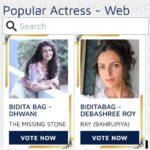 Bidita Bag Instagram - Go to https://www.theita2021.com/ and shower some love on me! 🙈❤️ Thank you @srijitmukherji @furia_vishal @alok36 ❤️ Do baar vote kar dena...nehi to vote divide ho jata hai...kam votes milte hain 😊💖