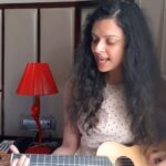 Bidita Bag Instagram - HotelRoom #Guitalele Cover 🎸 My voice has gone hoarse because of constant travelling and shooting 😬
