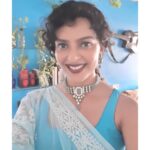Bidita Bag Instagram - 😁💙 #sareelove #houseplants