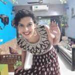 Bidita Bag Instagram - My doctor brothers doing my Raksha all the time 😇❤️ Thank you @dr.vikas.saini 🤗 #DrVijaySaini 🤗 They gifted me this beautiful outfit ❤️🖤 There was no one to shoot, so I shot images myself 😁 #selfie